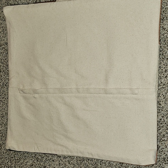 H&m Home Geometric Patterned Pillow Cover - Brown and Cream Aztec Boho - Picture 3 of 5